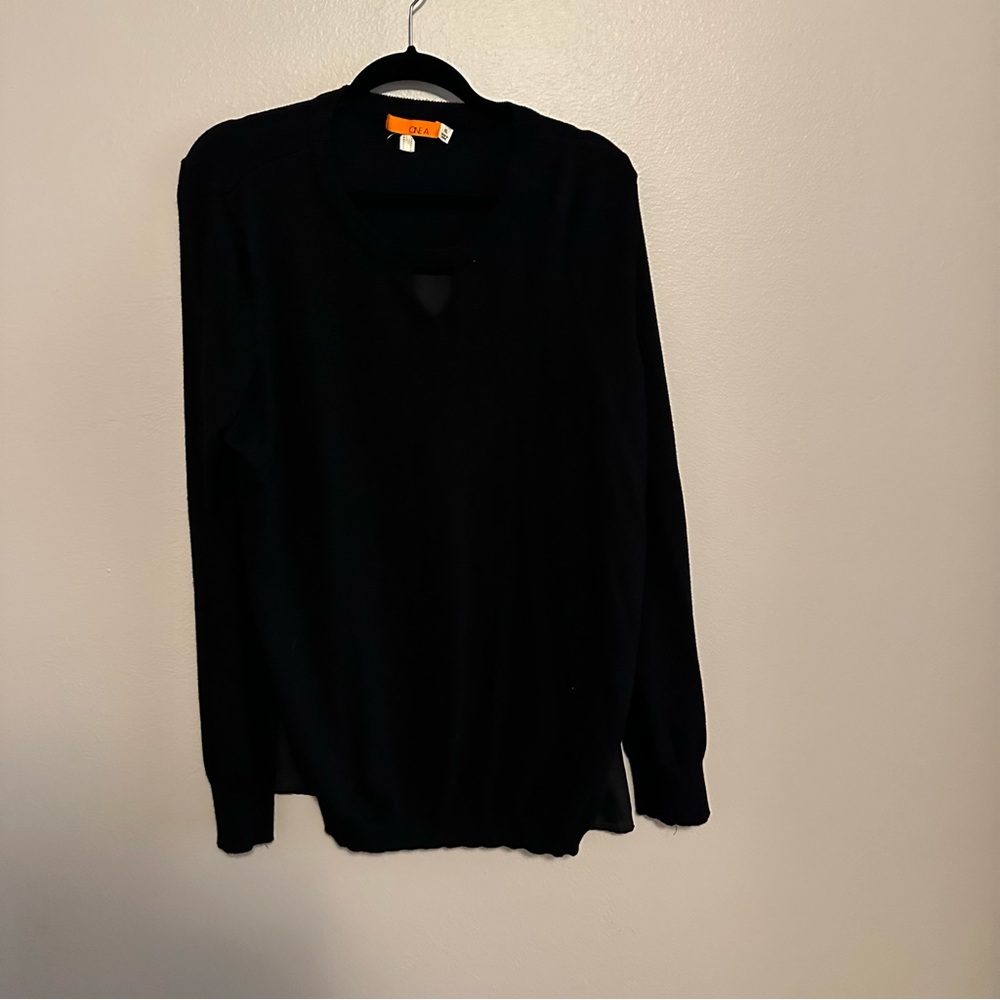 Black sweater